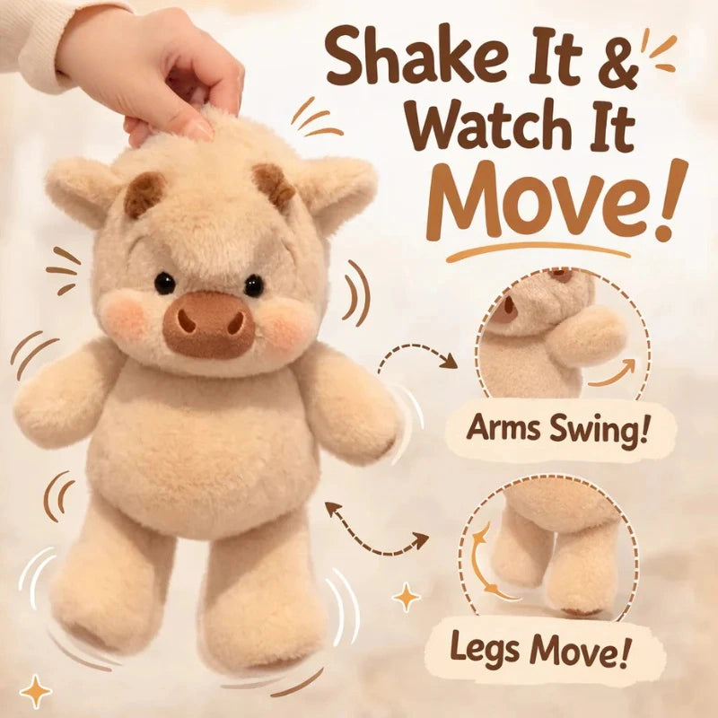 Valohr® Running Highland Cow Plushie 🐮
